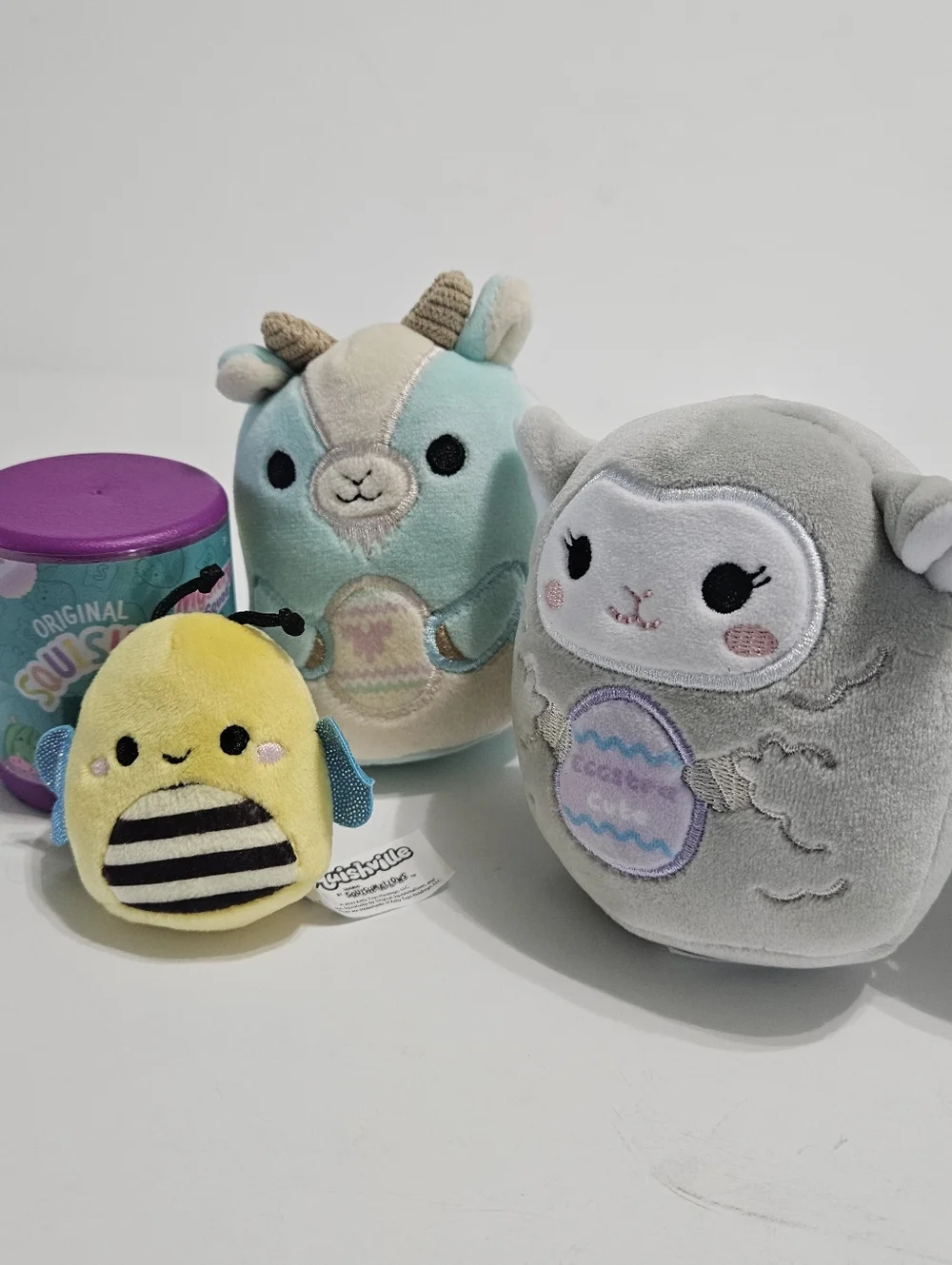 Miniature Squishmallows Olana, Domingo and a Factory Sealed Mystery Squishmallow